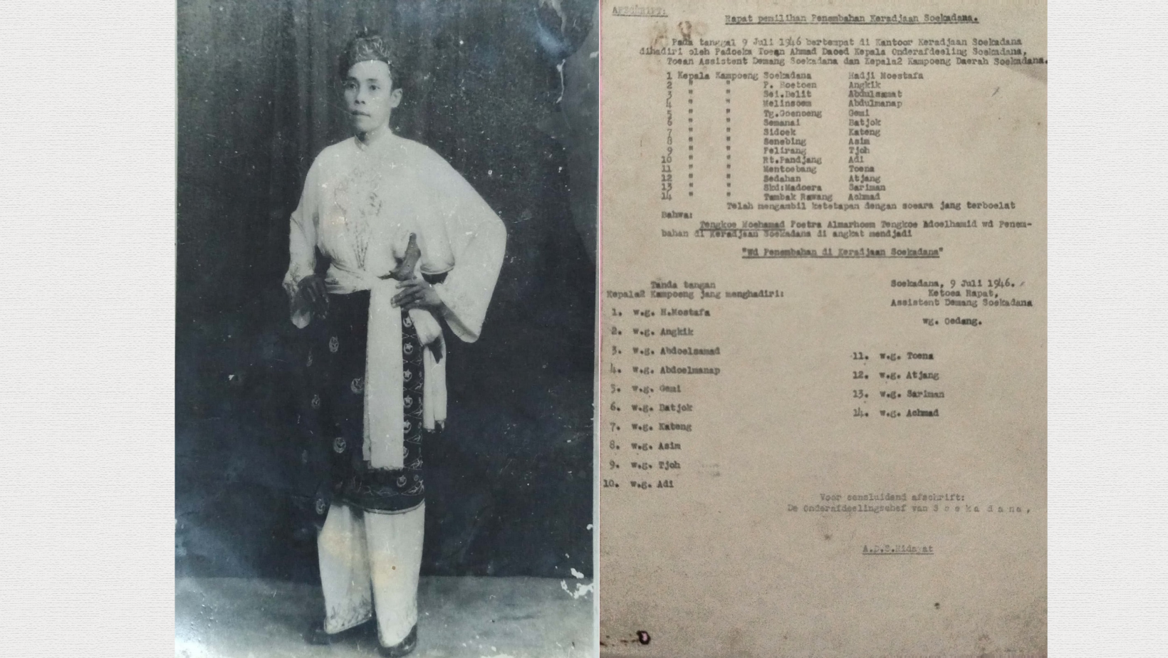 FOTO TENGKU MUHAMMAD BIN TENGKU ABDUL HAMID